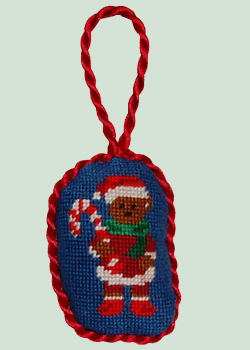 Santa Bear Ornament