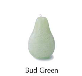 Pear Candle - Bud Green