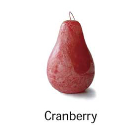 Pear Candle - Cranberry