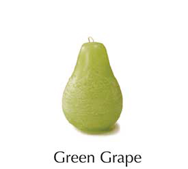 Pear Candle - Green Grape