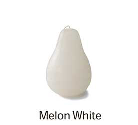 Pear Candle - Melon White