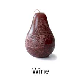 Pear Candle - Wine
