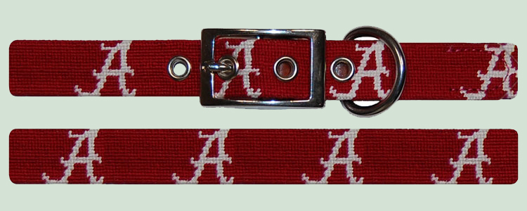 Kentucky State Needlepoint Dog Collar