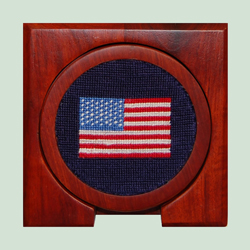 American Flag Coaster