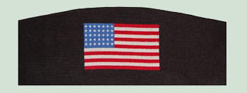 American Flag - Black