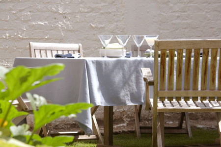 Polylin Sky Blue Tablecloth