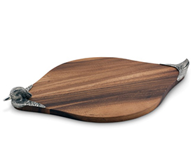 Pewter Wood Cheese Board