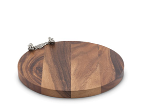 Pewter Wood Cheese Board