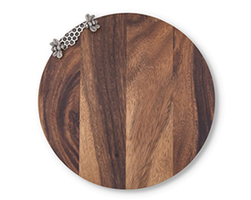 Pewter Wood Cheese Board