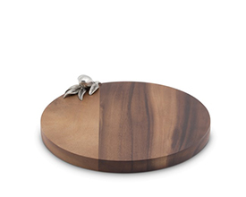 Pewter Wood Cheese Board