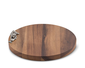 Pewter Wood Cheese Board