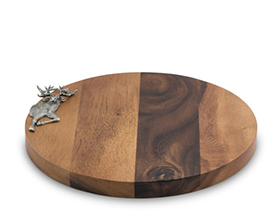 Pewter Wood Cheese Board