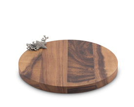 Pewter Wood Cheese Board