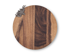 Pewter Wood Cheese Board