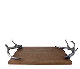 Pewter Wood Cheese Board