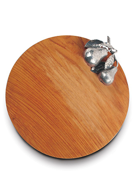 Pewter Wood Cheese Board