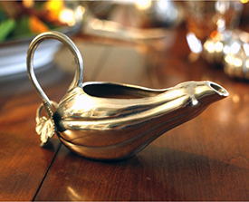 Pewter Gravy Boat