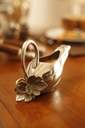 Pewter Gravy Boat