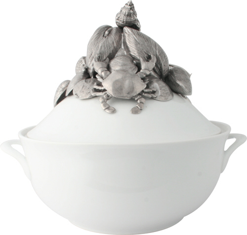 Soup Tureen - Marine Life Lid